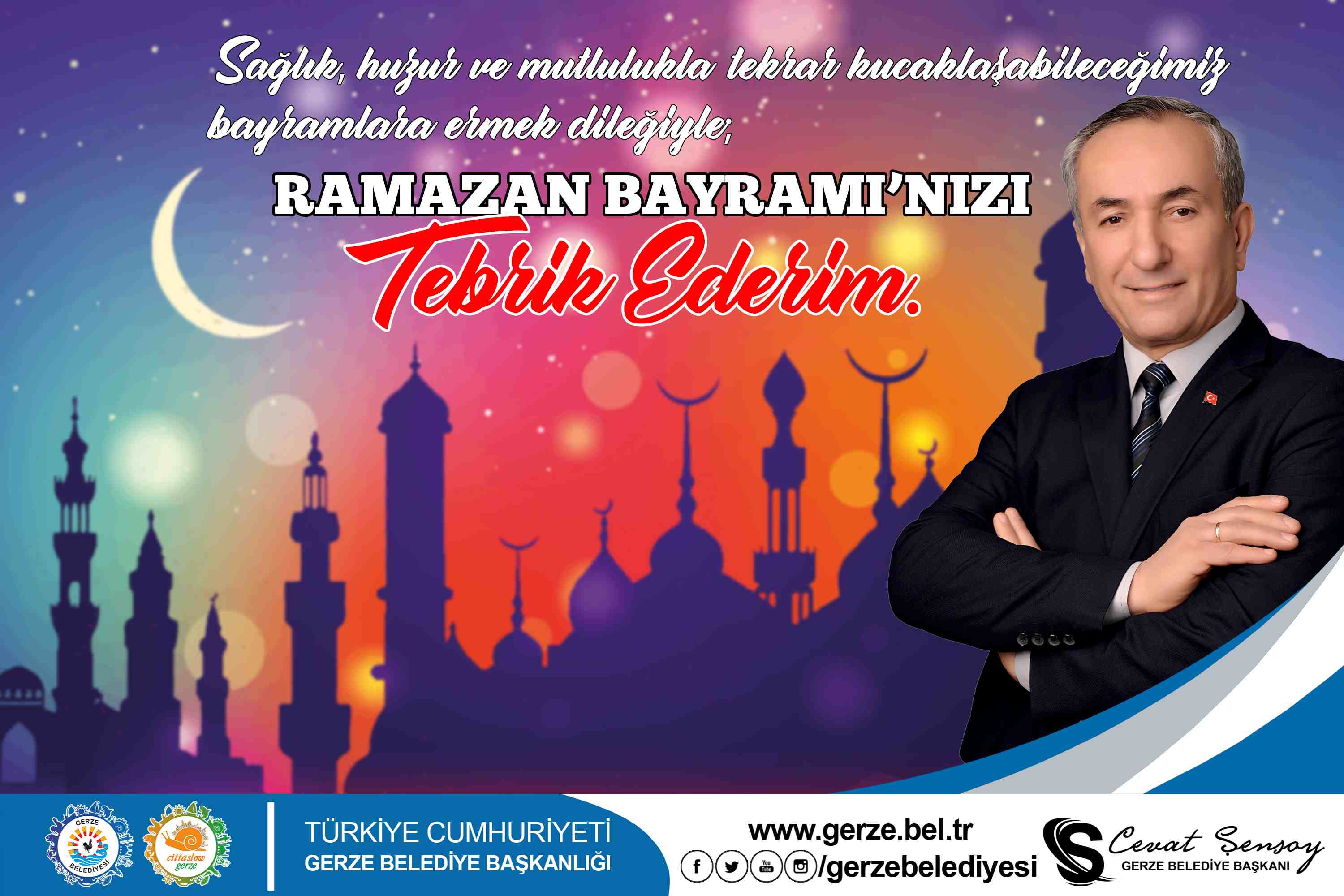 Başkan ŞENSOY’un Ramazan Bayramı Kutlama Mesajı