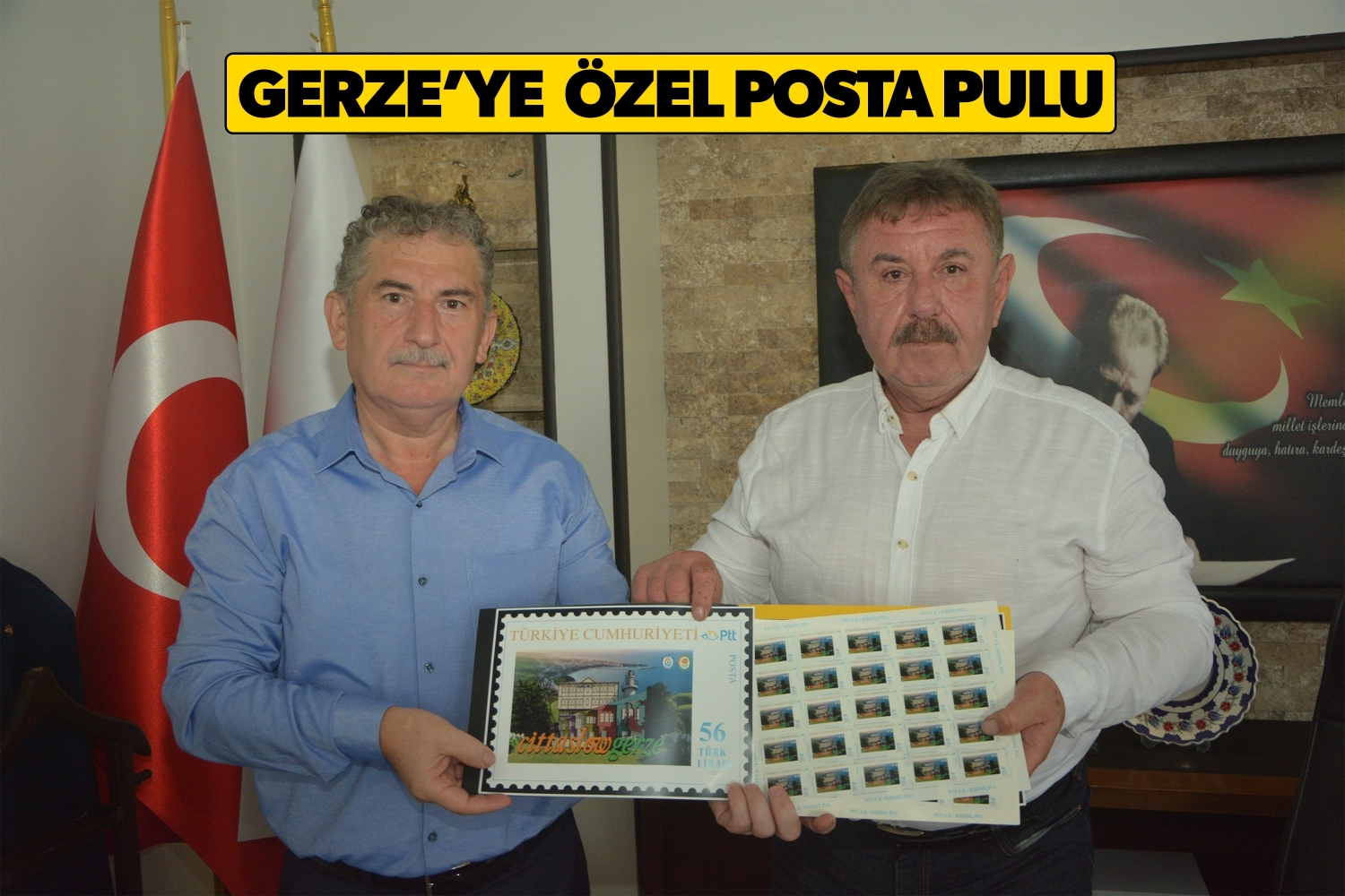 GERZE’YE ÖZEL POSTA PULU