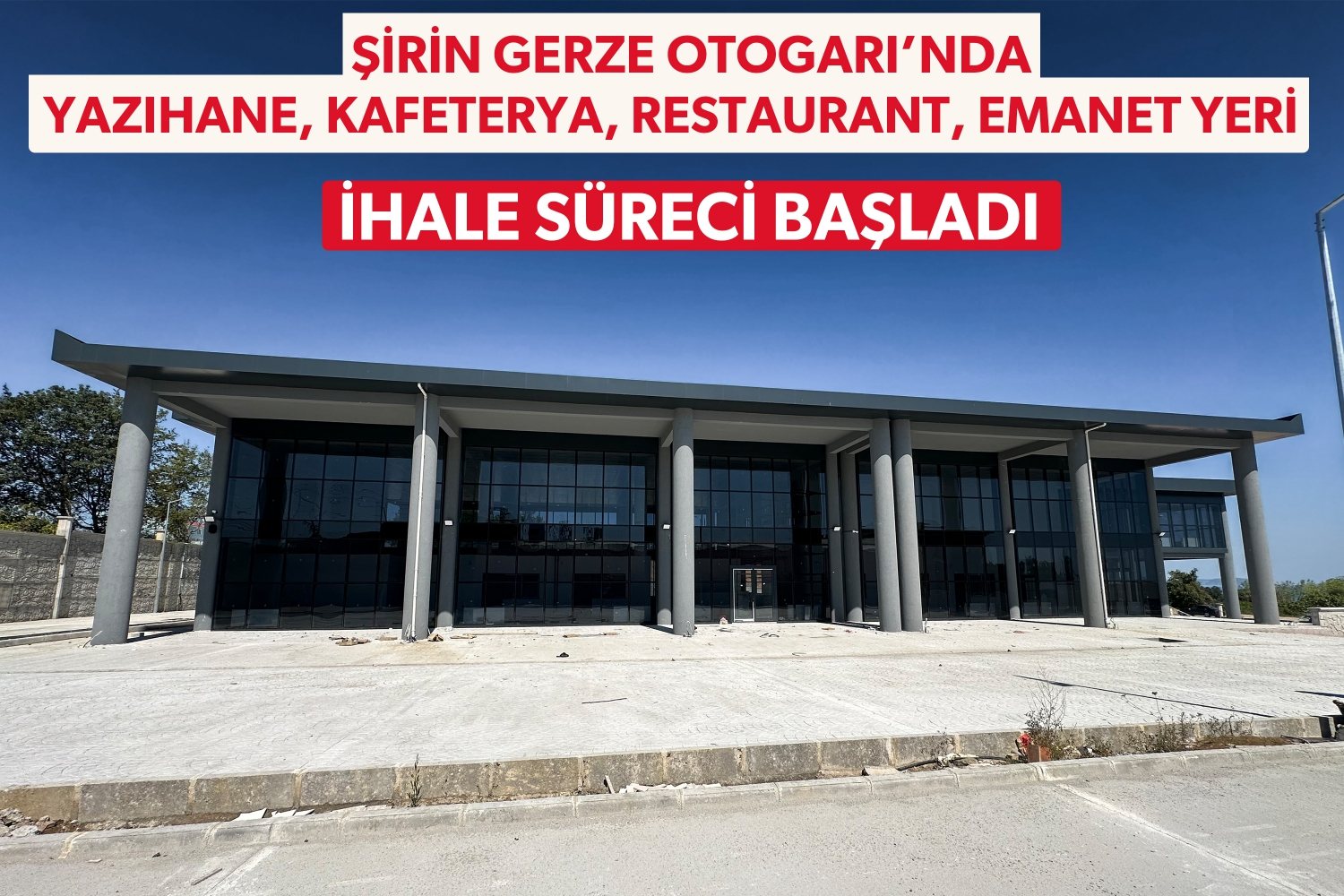 İHALE SÜRECİ BAŞLADI